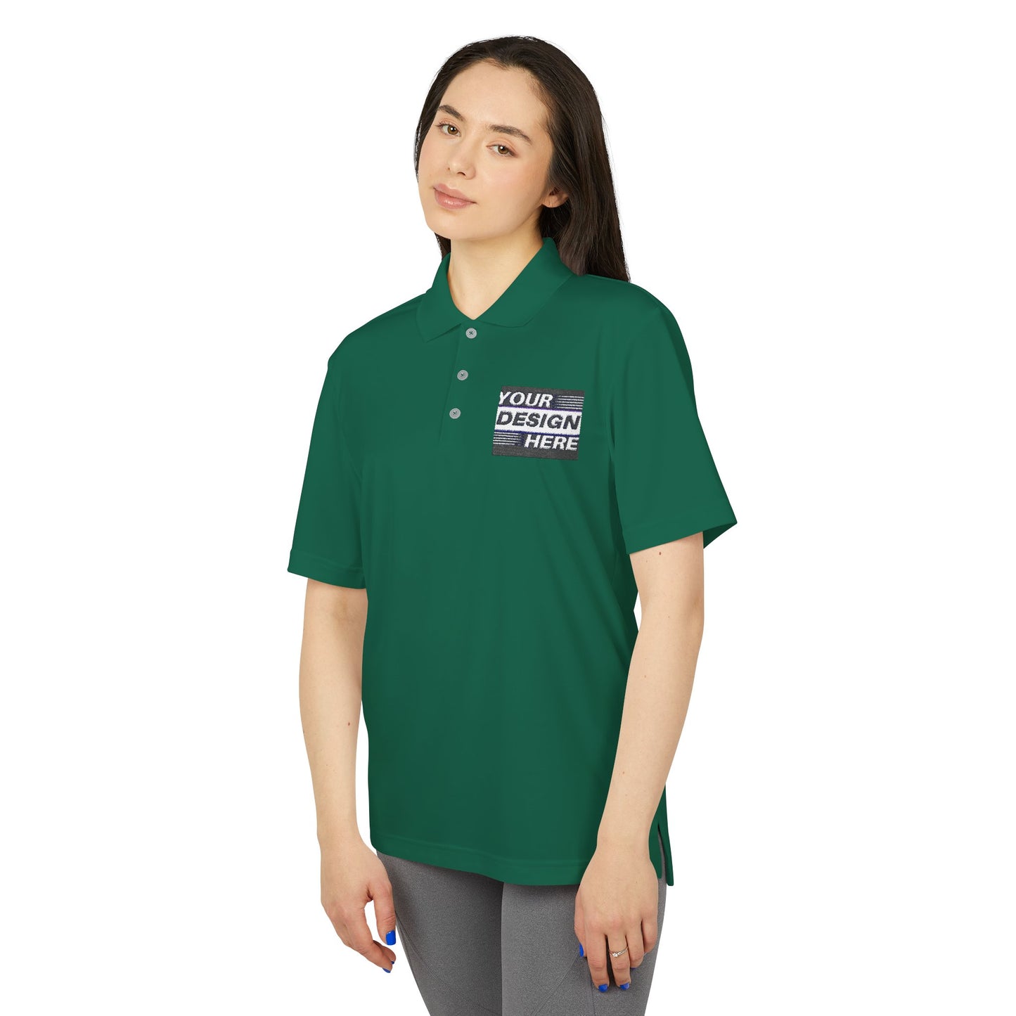 Customizable Unisex Performance Polo