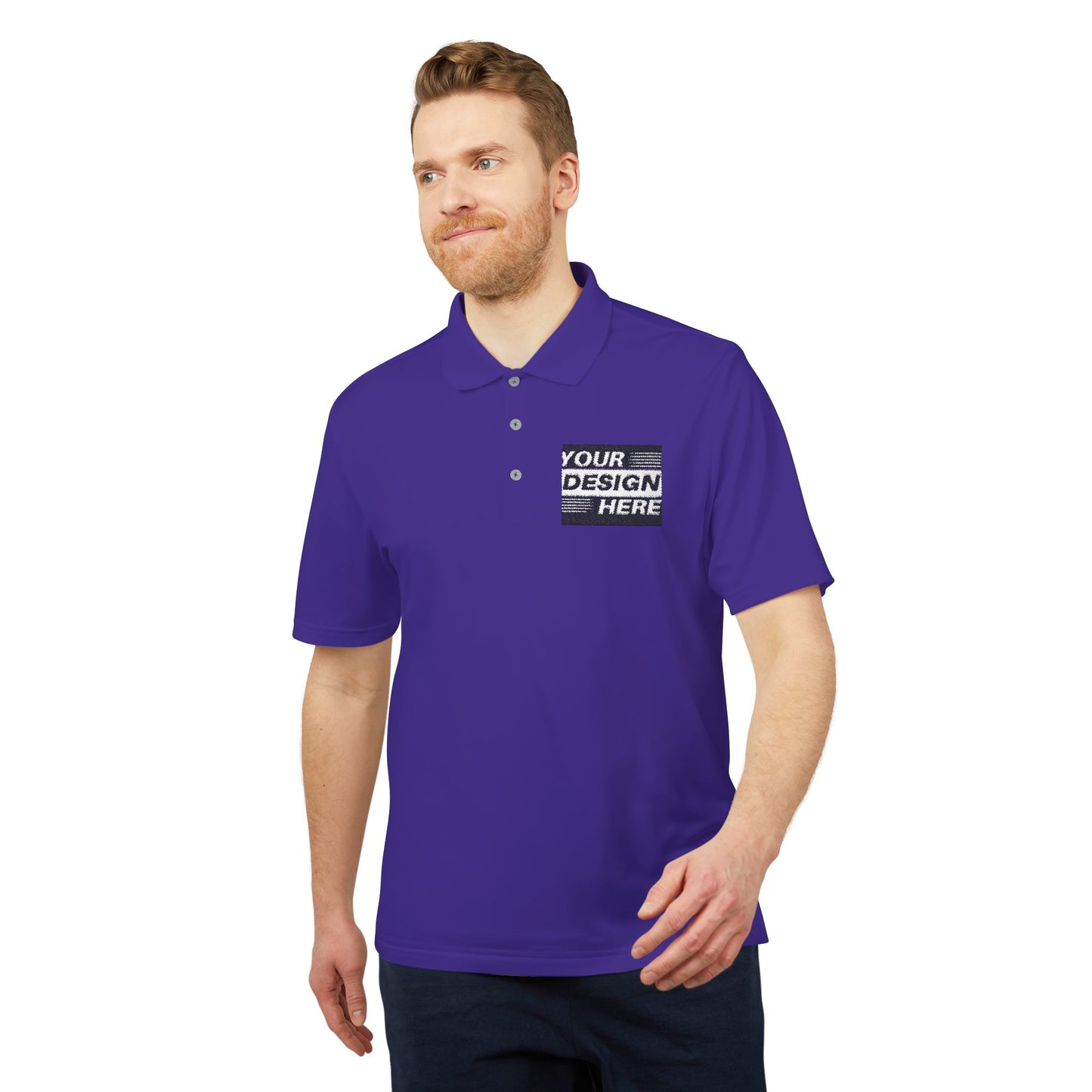 Customizable Unisex Performance Polo
