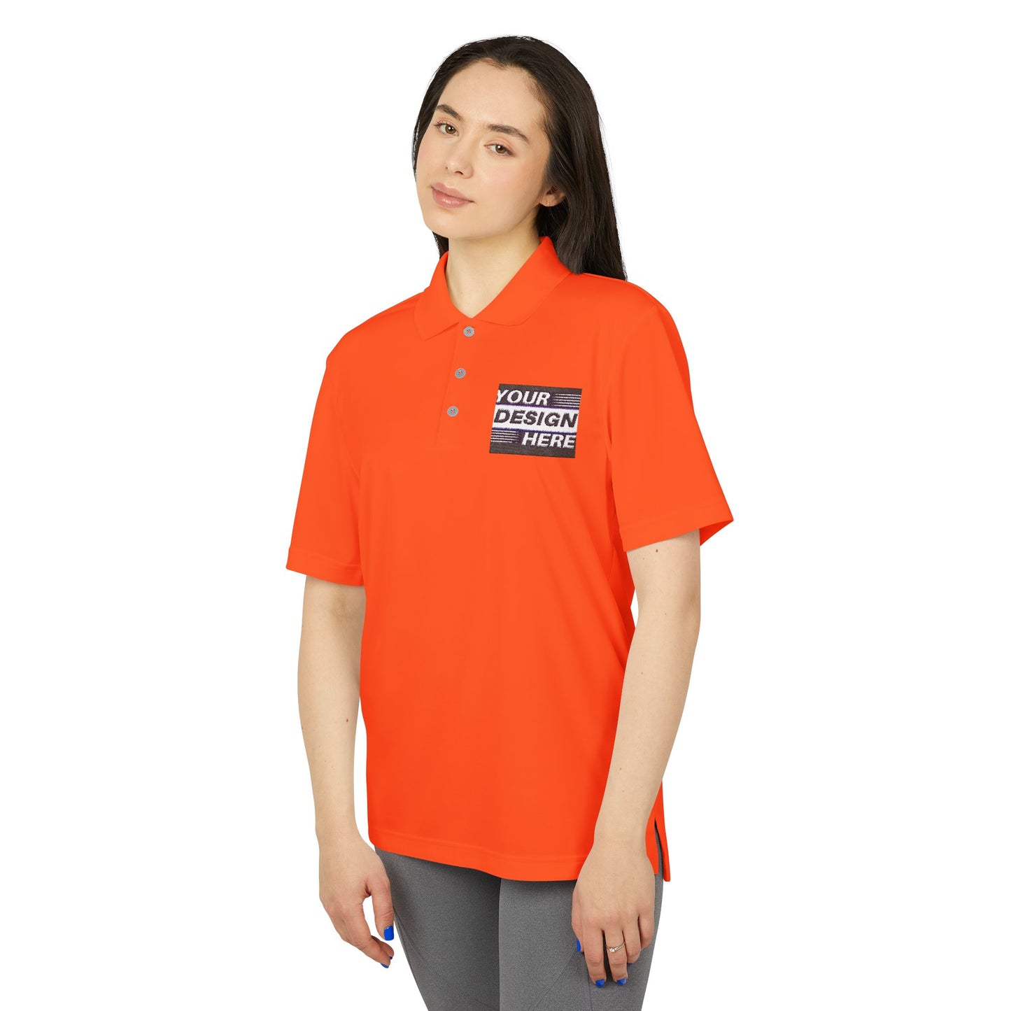 Customizable Unisex Performance Polo