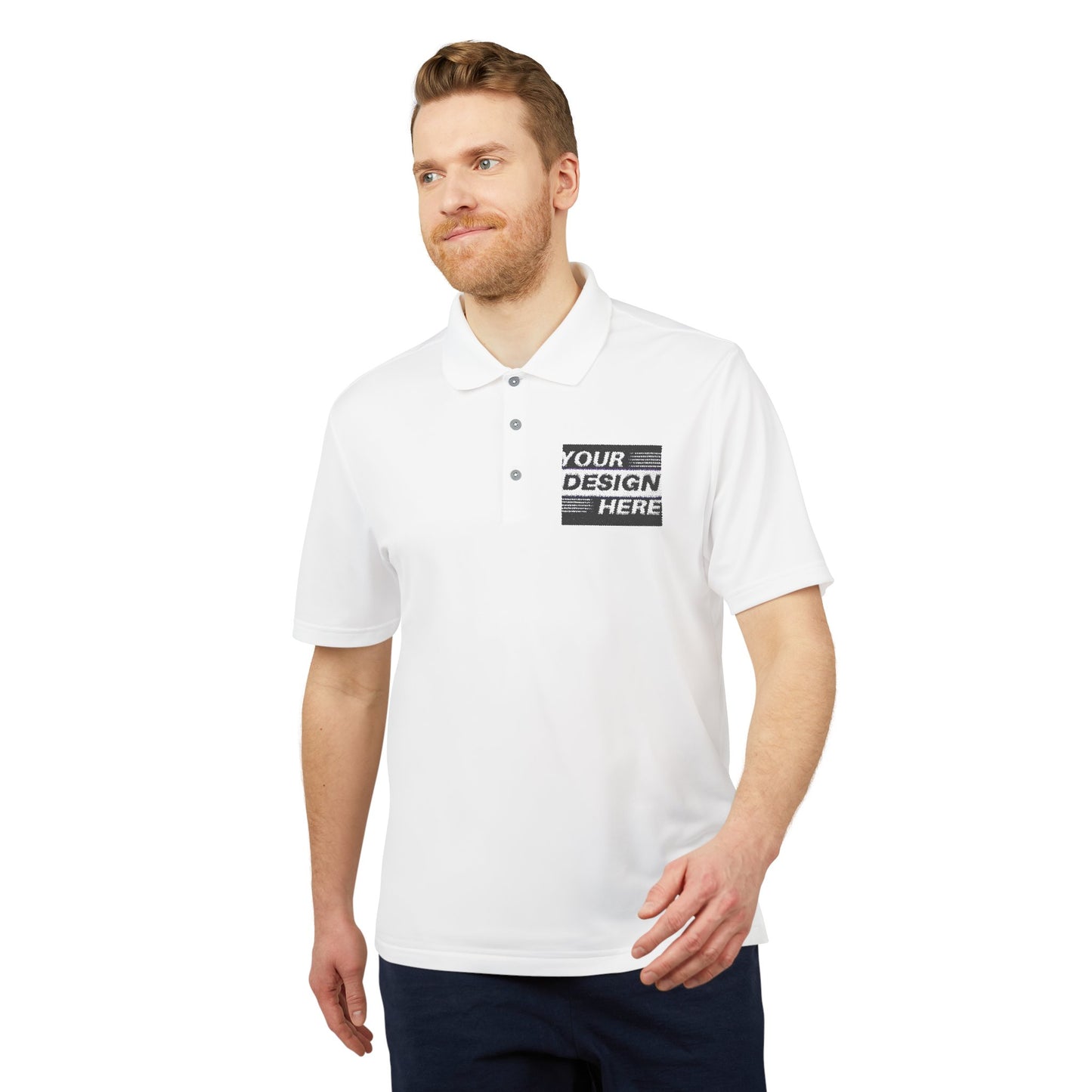 Customizable Unisex Performance Polo