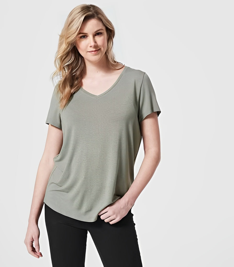 Custom V-Neck T-shirt