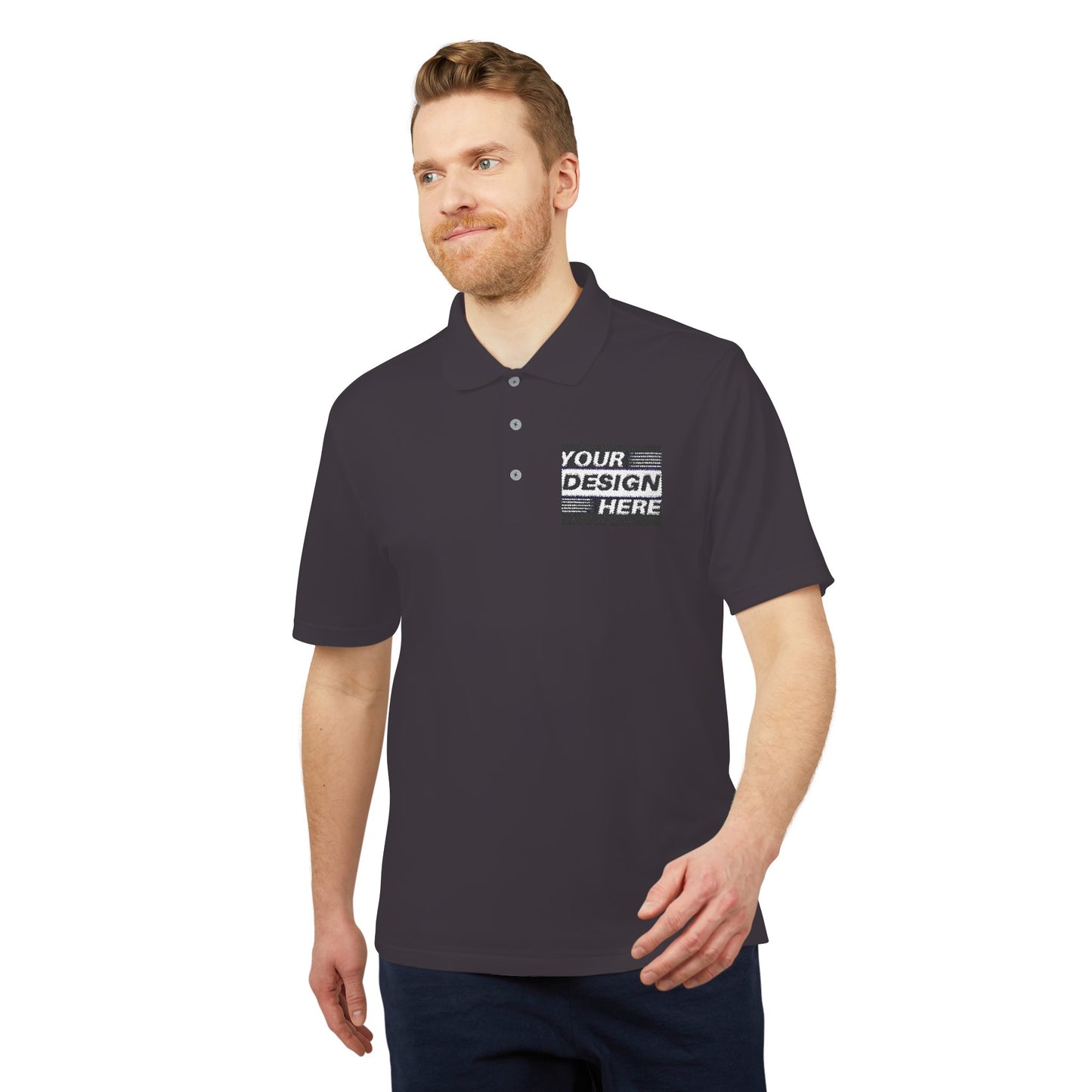 Customizable Unisex Performance Polo