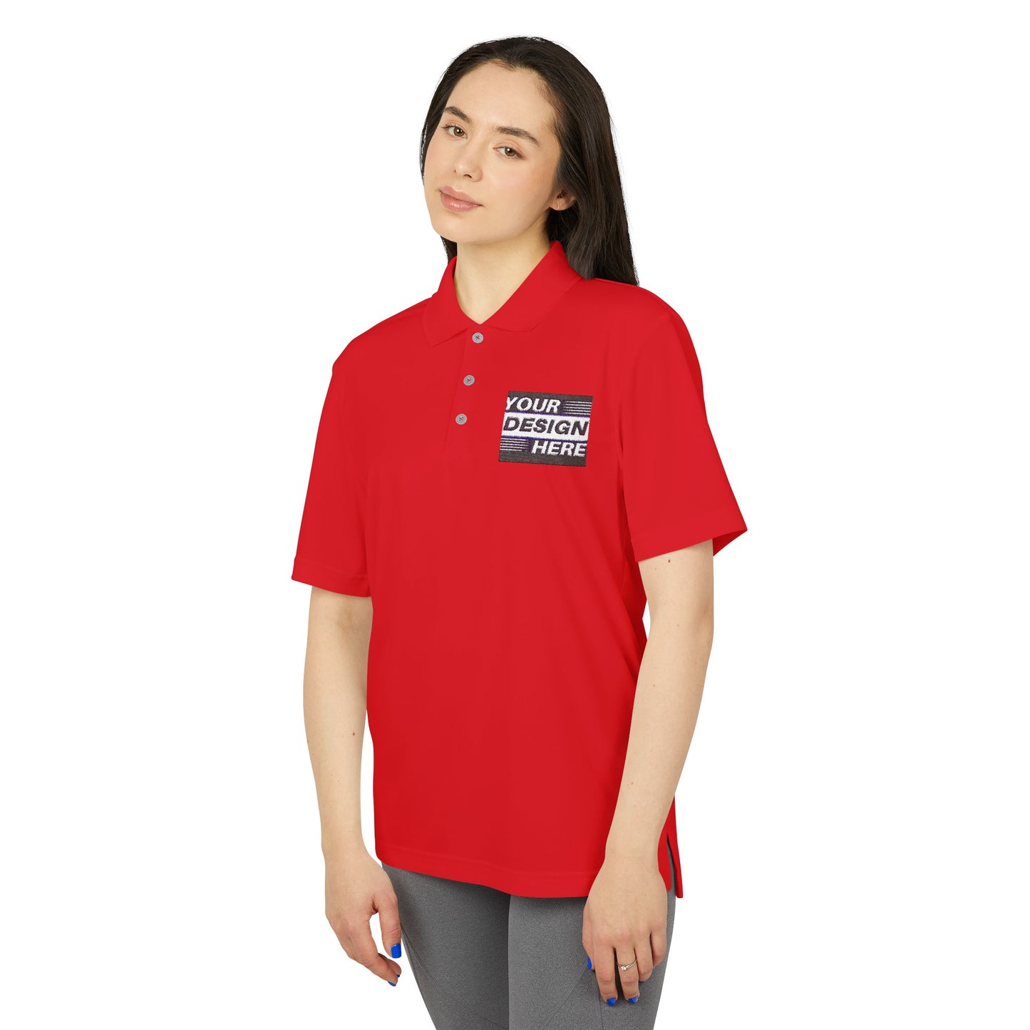 Customizable Unisex Performance Polo