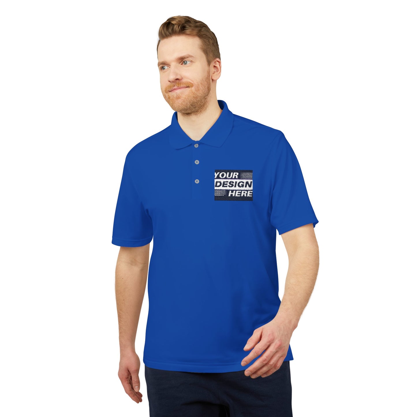 Customizable Unisex Performance Polo