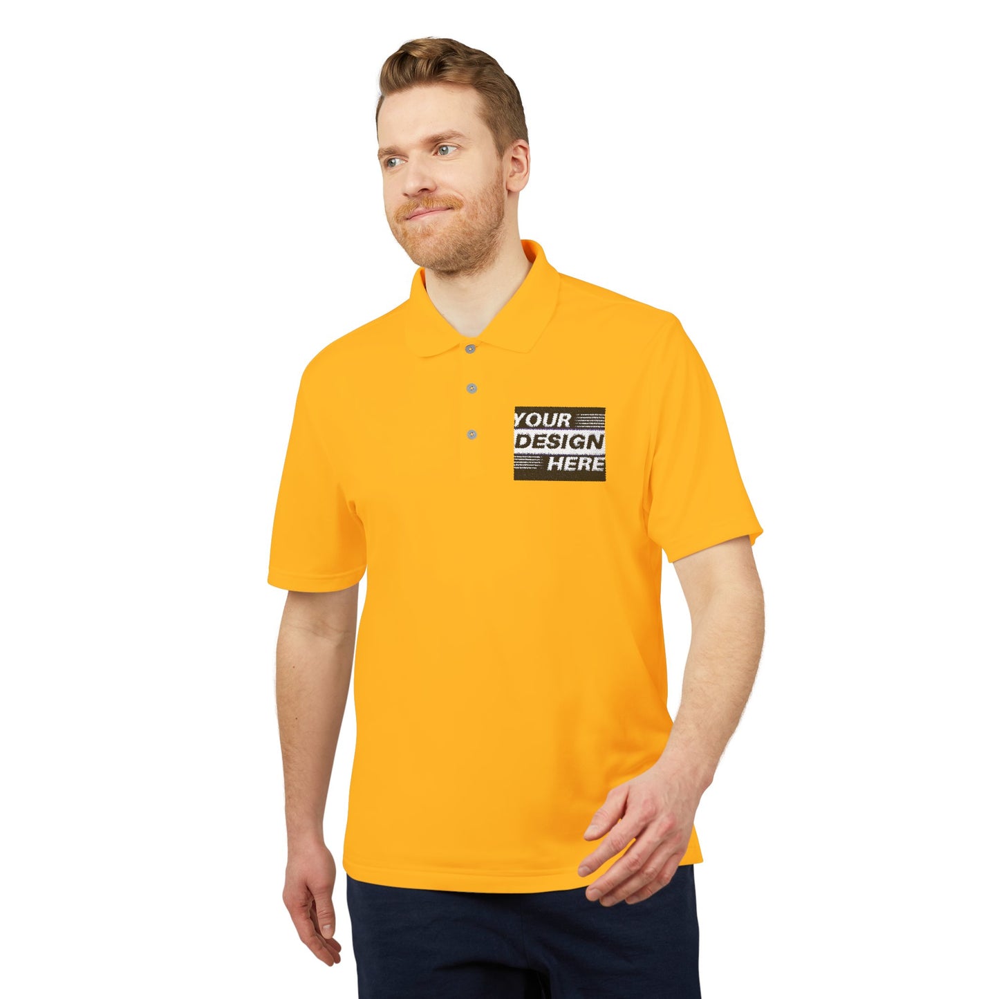 Customizable Unisex Performance Polo